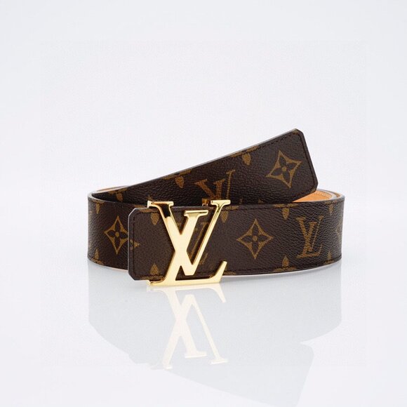 Louis Vuitton 40mm W Monogram LV Buckle Belt - Picture 1 of 9